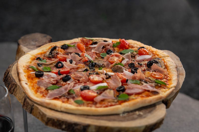 Date Night Combo with two pizzas and wine