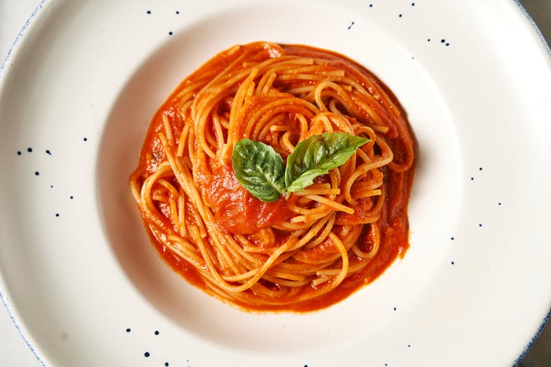 Tagliatelle al Ragù Bolognese — slow-cooked meat sauce with fresh pasta